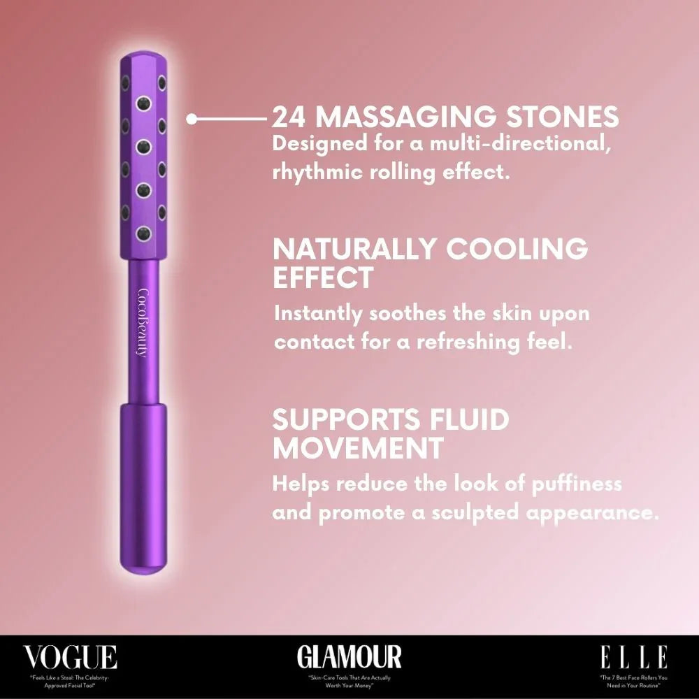 CocoBeauty LuxeLift™ Lymphatic Drainage Roller