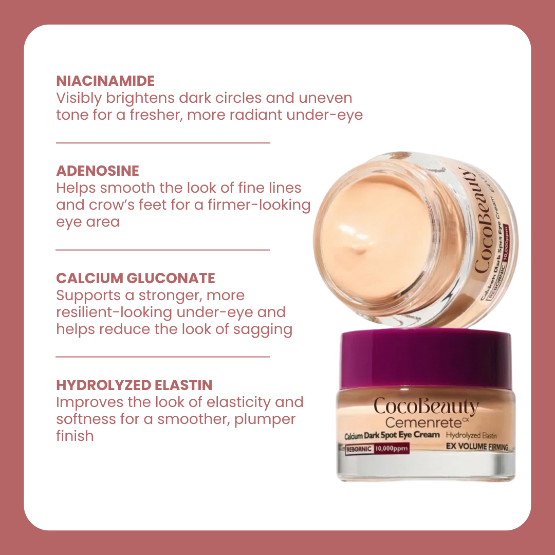 Cemenrete Calcium Dark Spot Eye Cream