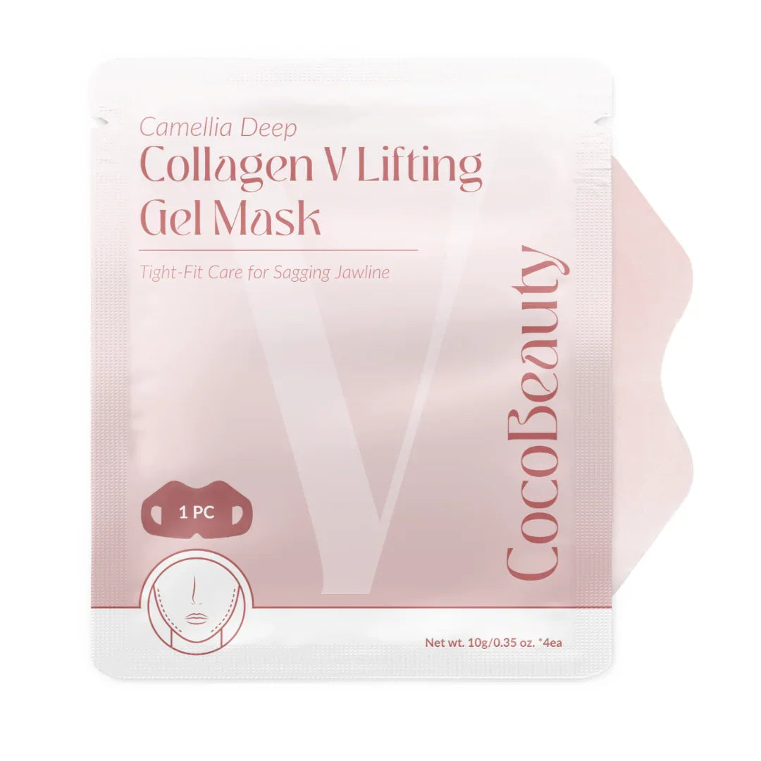 CocoBeauty Camellia Collagen V-Lift Jawline Mask