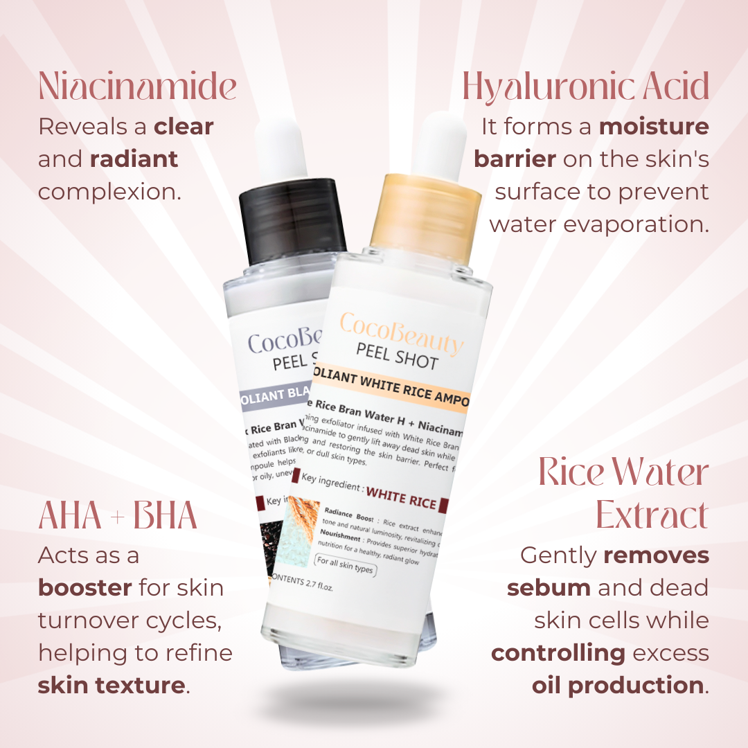 CocoBeauty Peel Shot Glow Rice Ampoule