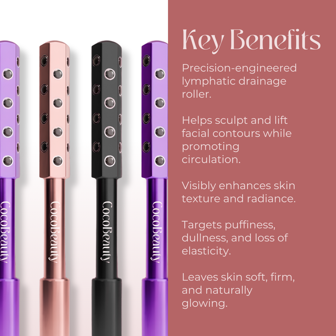 CocoBeauty LuxeLift™ Lymphatic Drainage Roller