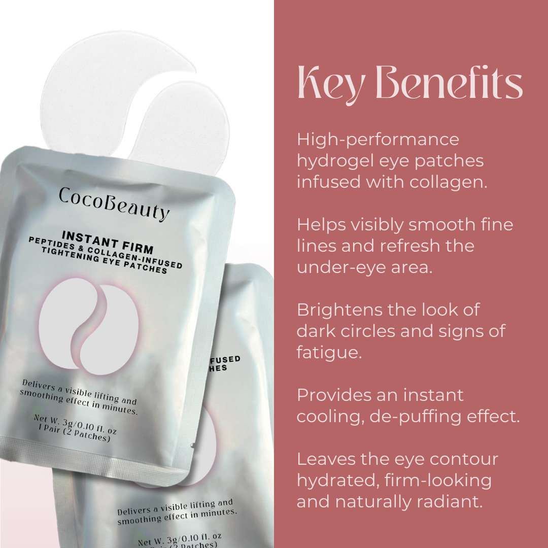 InstantFirm Collagen Eye Patches