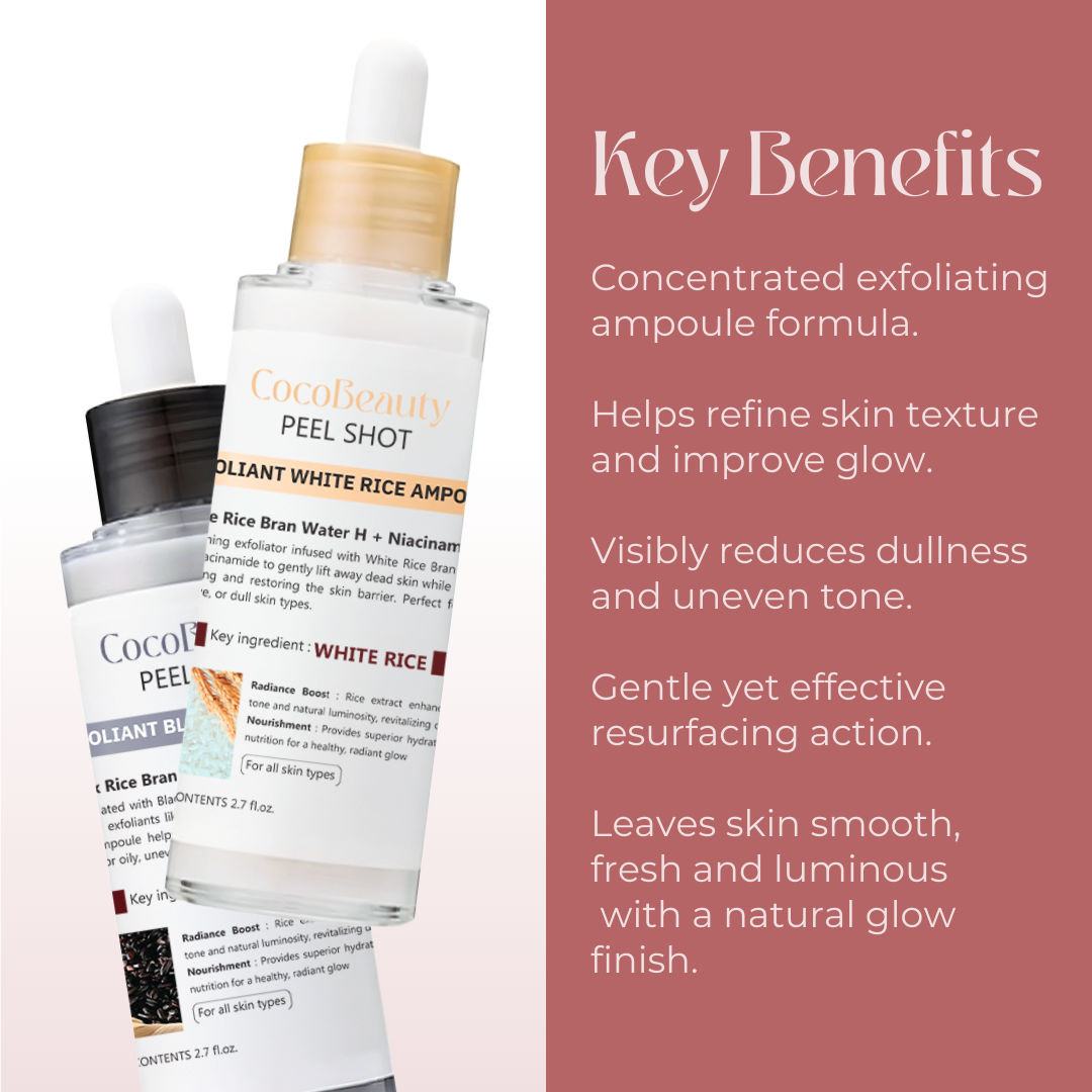 CocoBeauty Peel Shot Glow Rice Ampoule