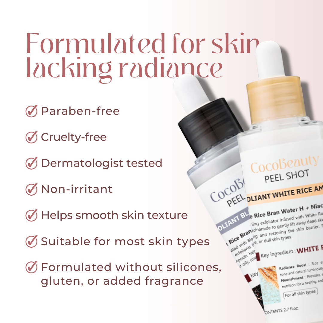 CocoBeauty Peel Shot Glow Rice Ampoule