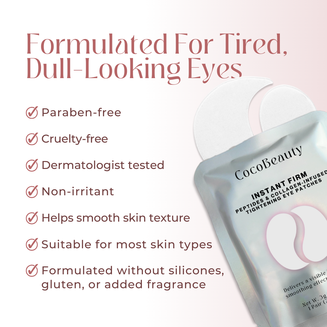 InstantFirm Collagen Eye Patches