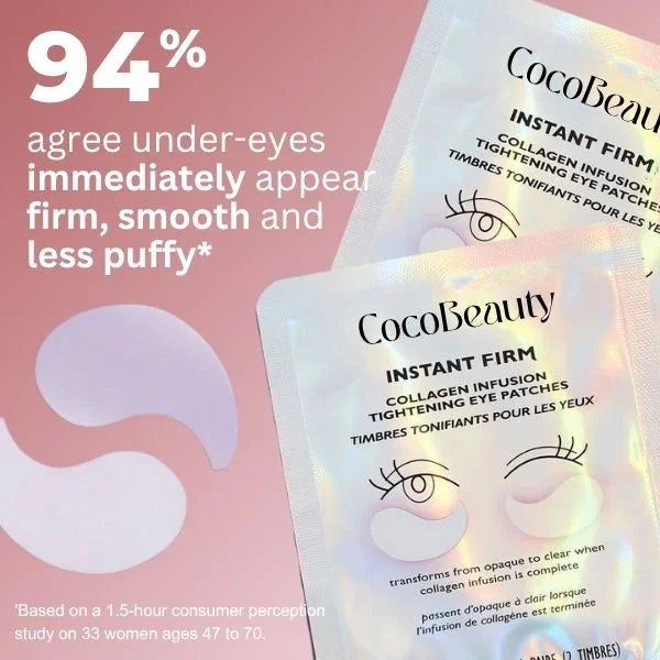 InstantFirm Collagen Eye Patches