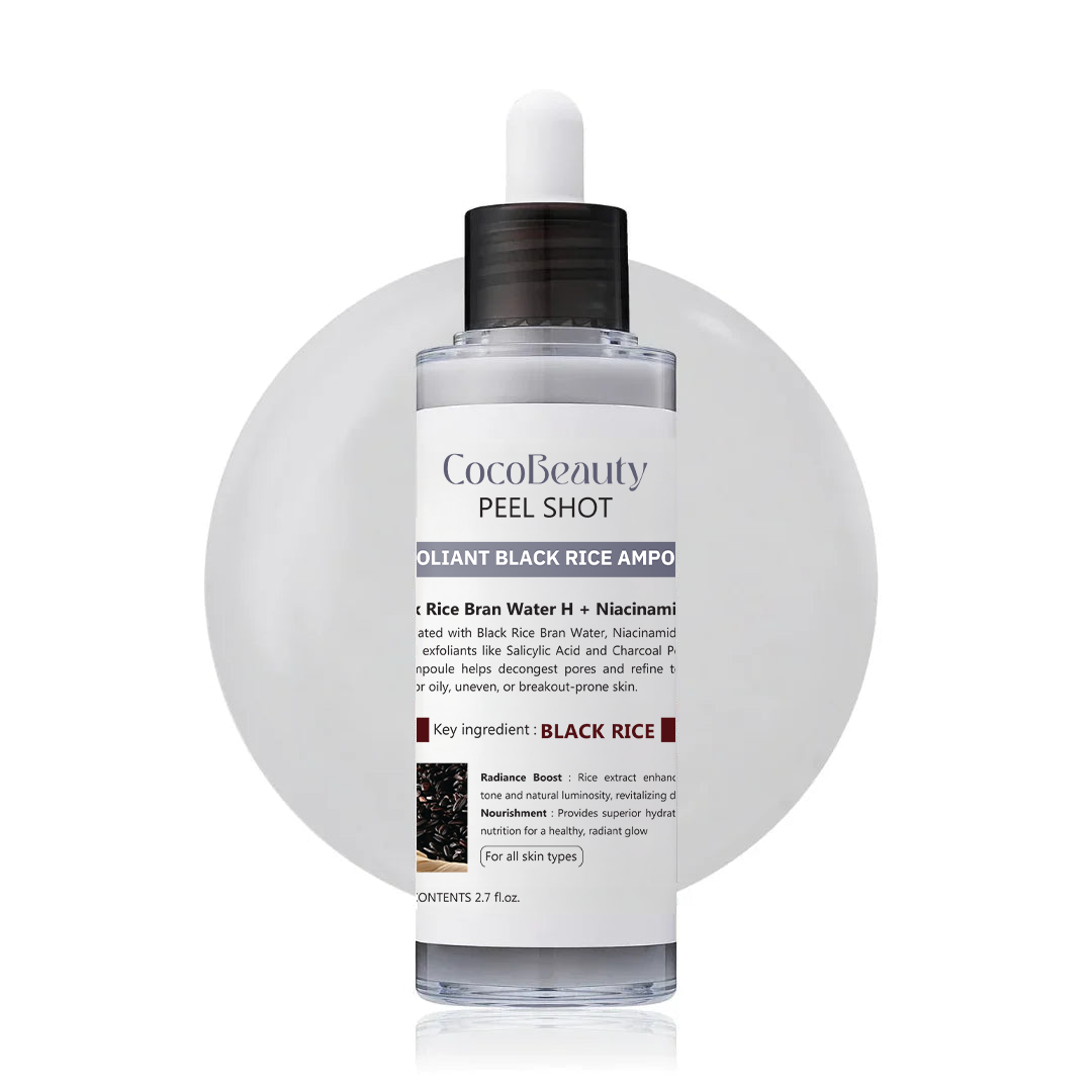 CocoBeauty Peel Shot Glow Rice Ampoule Duo