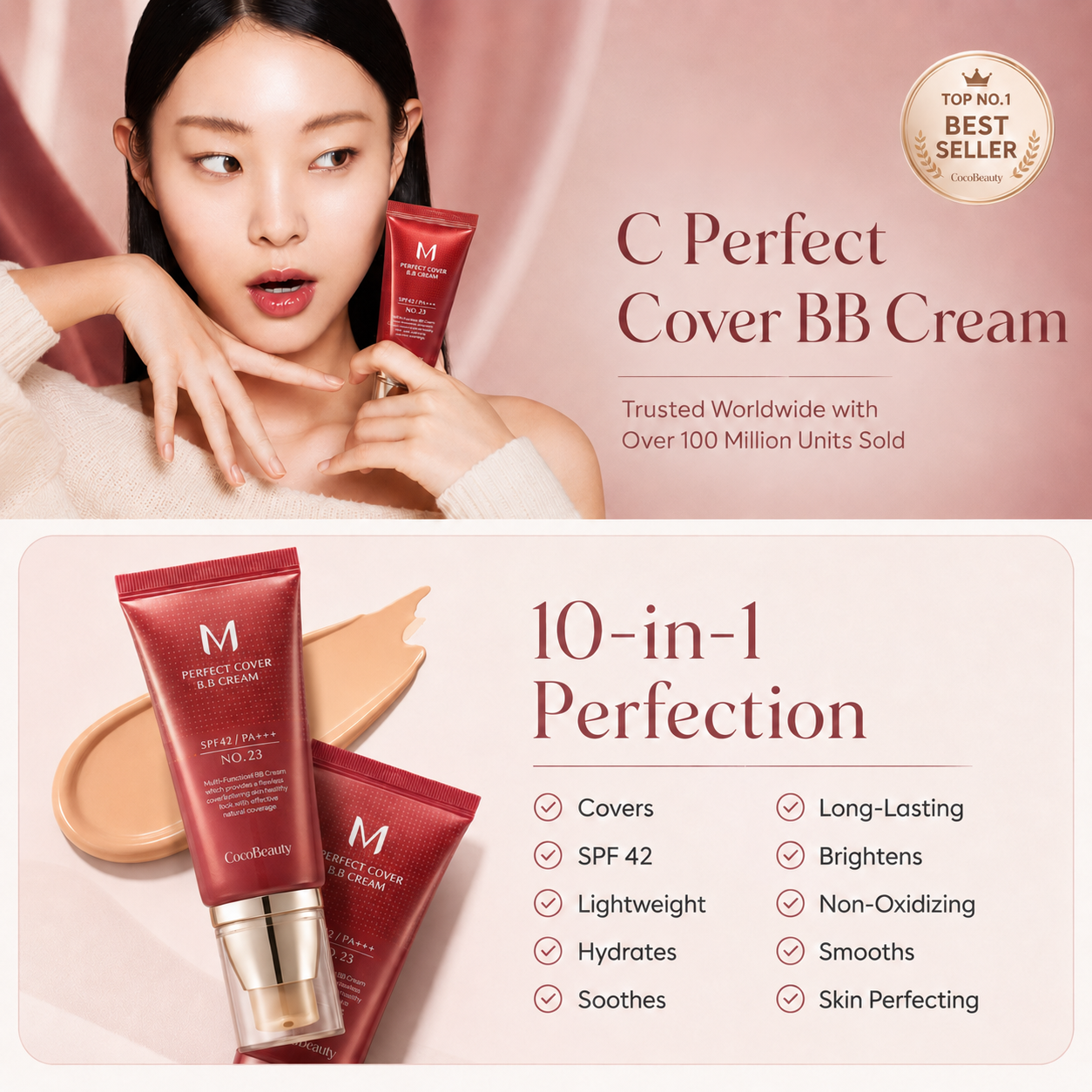 Cocobeauty - M Perfect Cover