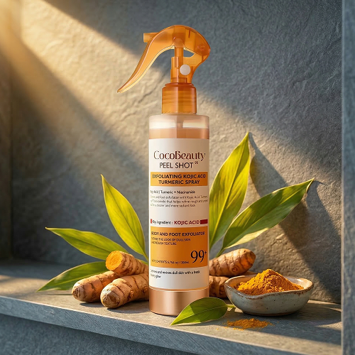 CocoBeauty - Body Peel Spray  with Kojic + Turmeric