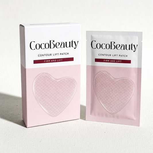 CocoBeauty Contour Lift Patch box and sachet